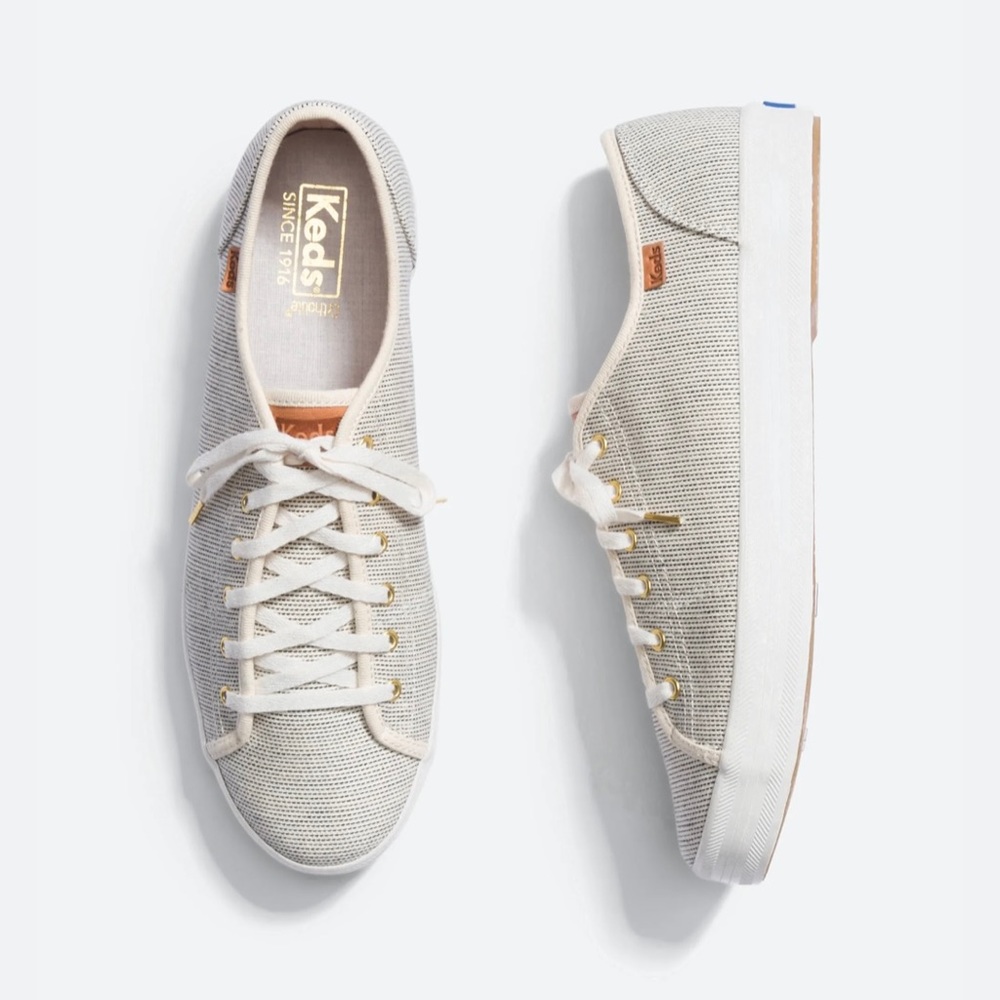 Keds size 10 - Kickstart Novelty Textile Lace-Up Sneaker - never worn